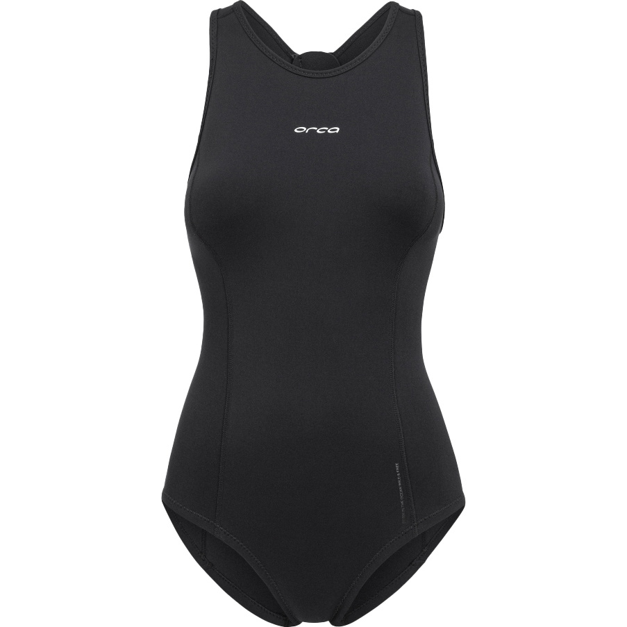 2026 Orca Womens 1.5mm Neopren Ein Stück Badeanzug NA6P - Schwarz